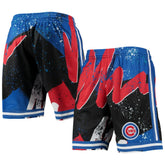Chicago Cubs Mitchell & Ness Hyper Hoops Shorts - Royal Shorts
