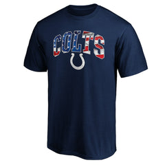 Indianapolis Colts Banner Wave Logo T-Shirt - Navy T-shirts