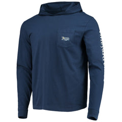 Tampa Bay Rays Vineyard Vines Long Sleeve Hoodie T-Shirt - Navy Hoodies