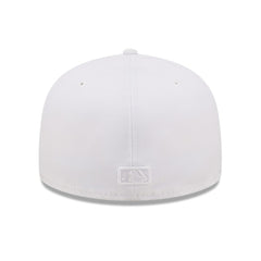 Colorado Rockies New Era White on White 59FIFTY Fitted Hat Hats