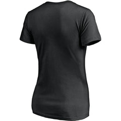 Florida Panthers Fanatics Women' s Overtime V-Neck T-Shirt - Black | US 4734509