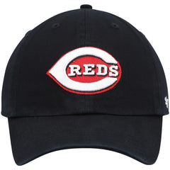 Cincinnati Reds '47 Clean Up Adjustable Hat - Black Hats