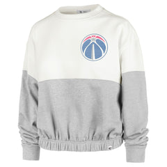 Washington Wizards '47 Women's City Edition Take Two Bonita Sweatshirt Cream - 47 brand