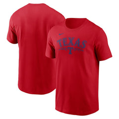 Texas Rangers Nike Local Team T-Shirt - Red T-shirts