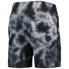 San Francisco 49ers New Era Tie-Dye Shorts - Black Shorts