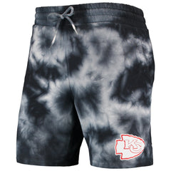 Kansas City Chiefs New Era Tie-Dye Shorts - Black Shorts