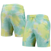 Miami Dolphins New Era Tie-Dye Shorts - White Shorts