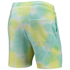 Miami Dolphins New Era Tie-Dye Shorts - White Shorts
