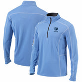 Memphis Grizzlies Shotgun Omni-Wick Quarter-Zip Pullover Jacket Light Blue - Columbia