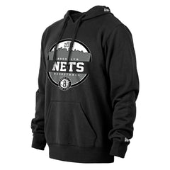 Brooklyn Nets Localized Pullover Hoodie Black - New Era