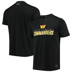 Washington Commanders MSX by Michael Strahan T-Shirt - Black T-shirts