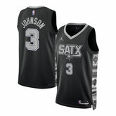 Keldon Johnson San Antonio Spurs Jordan Brand Unisex Swingman Jersey Statement Edition Black outlet