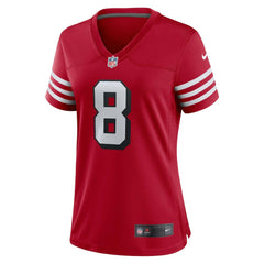 Steve Young San Francisco 49ers Women's Alternate Game Jersey - Scarlet Jerseys