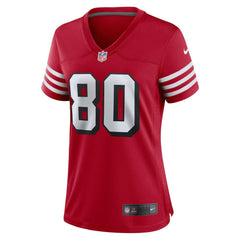 Jerry Rice San Francisco 49ers Women's Alternate Game Jersey - Scarlet Jerseys