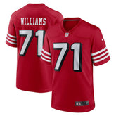 Trent Williams San Francisco 49ers Alternate Game Jersey - Scarlet Jerseys