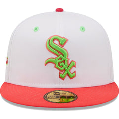 Chicago White Sox New Era 2003 MLB All-Star Game Strawberry Lolli 59FIFTY Fitted Hat - White/Coral Hats