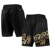 Chicago Bulls Big Face 4.0 Fashion Shorts Black - Mitchell & Ness