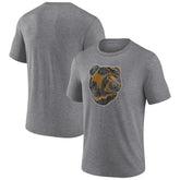 Boston Bruins Wraparound Tri-Blend T-Shirt - Heather Gray | US 4773186