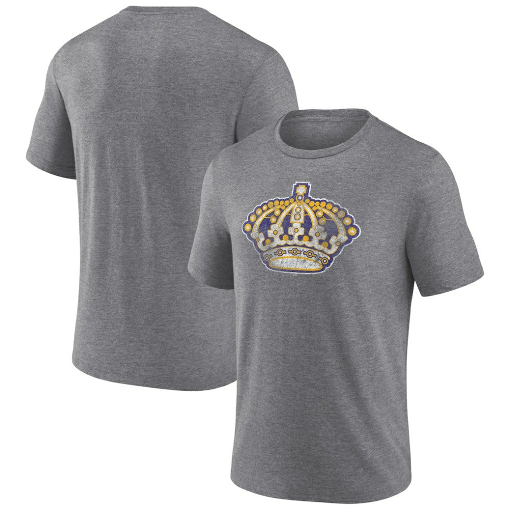 Los Angeles Kings Wraparound Tri-Blend T-Shirt - Heather Gray | US 4773197