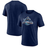 New York Islanders Wraparound Tri-Blend T-Shirt - Navy | US 4773202