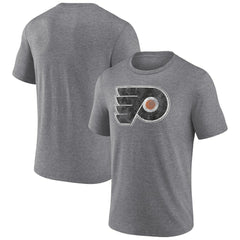 Philadelphia Flyers Wraparound Tri-Blend T-Shirt - Heather Gray | US 4773205
