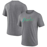 San Jose Sharks Wraparound Tri-Blend T-Shirt - Heather Gray | US 4773207