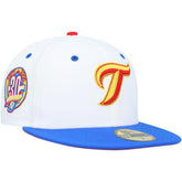 Toronto Blue Jays New Era 30th Anniversary Cherry Lolli 59FIFTY Fitted Hat - White/Royal Hats
