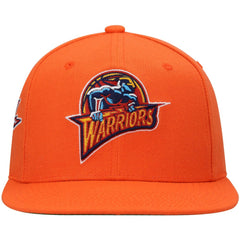Golden State Warriors Hardwood Classics Snapback Hat Orange - Mitchell & Ness