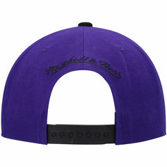 Sacramento Kings Hardwood Classics Snapback Hat Purple/Black - Mitchell & Ness