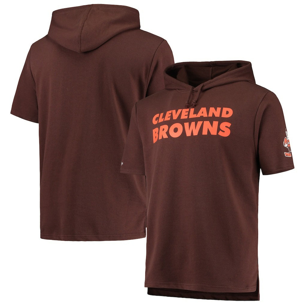 Cleveland Browns Game Day Hoodie T-Shirt - Brown Hoodies
