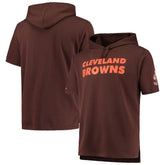 Cleveland Browns Game Day Hoodie T-Shirt - Brown Hoodies