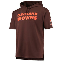Cleveland Browns Game Day Hoodie T-Shirt - Brown Hoodies