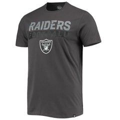 Las Vegas Raiders '47 Dark Ops Super Rival T-Shirt - Charcoal T-shirts