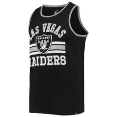 Las Vegas Raiders '47 Edge Super Rival Tank Top - Black Tops