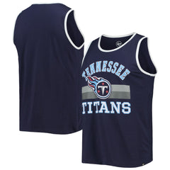 Tennessee Titans '47 Edge Super Rival Tank Top - Navy Tops