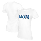 Los Angeles Dodgers Tiny Turnip Women's Mom T-Shirt - White T-shirts