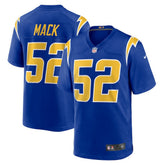 Khalil Mack Los Angeles Chargers Alternate Game Jersey - Royal Jerseys