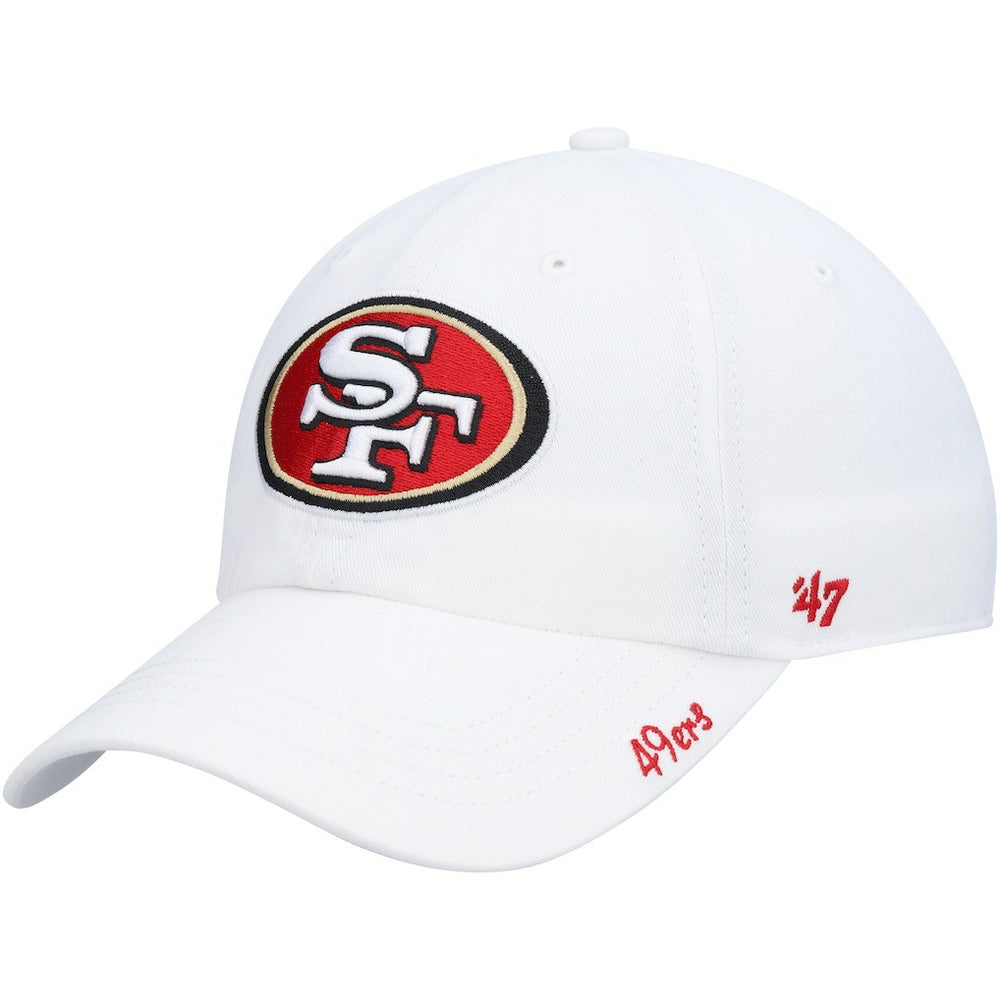 San Francisco 49ers '47 Women's Miata Logo Clean Up Adjustable Hat - White Hats
