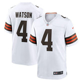 Deshaun Watson Cleveland Browns Game Jersey - White Jerseys