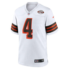 Deshaun Watson Cleveland Browns Alternate Game Jersey - White Jerseys
