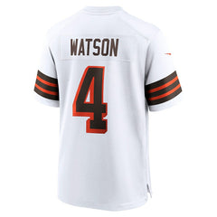 Deshaun Watson Cleveland Browns Alternate Game Jersey - White Jerseys