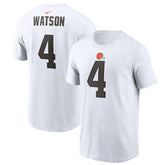 Deshaun Watson Cleveland Browns Player Name & Number T-Shirt - White T-shirts