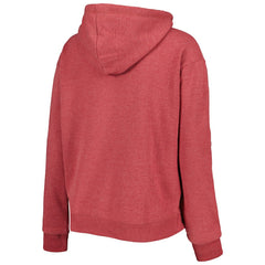 Arizona Cardinals '47 Women's Color Rise Kennedy Notch Neck Pullover Hoodie - Cardinal Hoodies