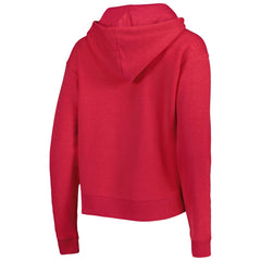 Tampa Bay Buccaneers '47 Women's Color Rise Kennedy Notch Neck Pullover Hoodie - Red Hoodies