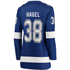 Brandon Hagel Tampa Bay Lightning Fanatics Women's Home Breakaway Player Jersey - Blue | US 4801717