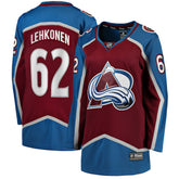 Artturi Lehkonen Colorado Avalanche Fanatics Women's Home Breakaway Player Jersey - Burgundy | US 4801720