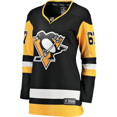 Rickard Rakell Pittsburgh Penguins Women's Fanatics Home Breakaway Player Jersey - Black | US 4801724
