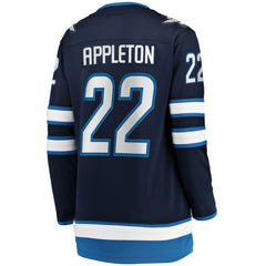 Mason Appleton Winnipeg Jets Fanatics Women's Home Breakaway Jersey - Navy | US 4801727