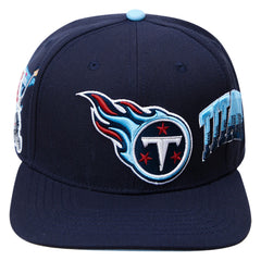 Tennessee Titans Pro Standard Hometown Snapback Hat - Navy Hats