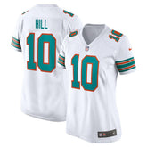 Tyreek Hill Miami Dolphins Women's Game Jersey - White Jerseys